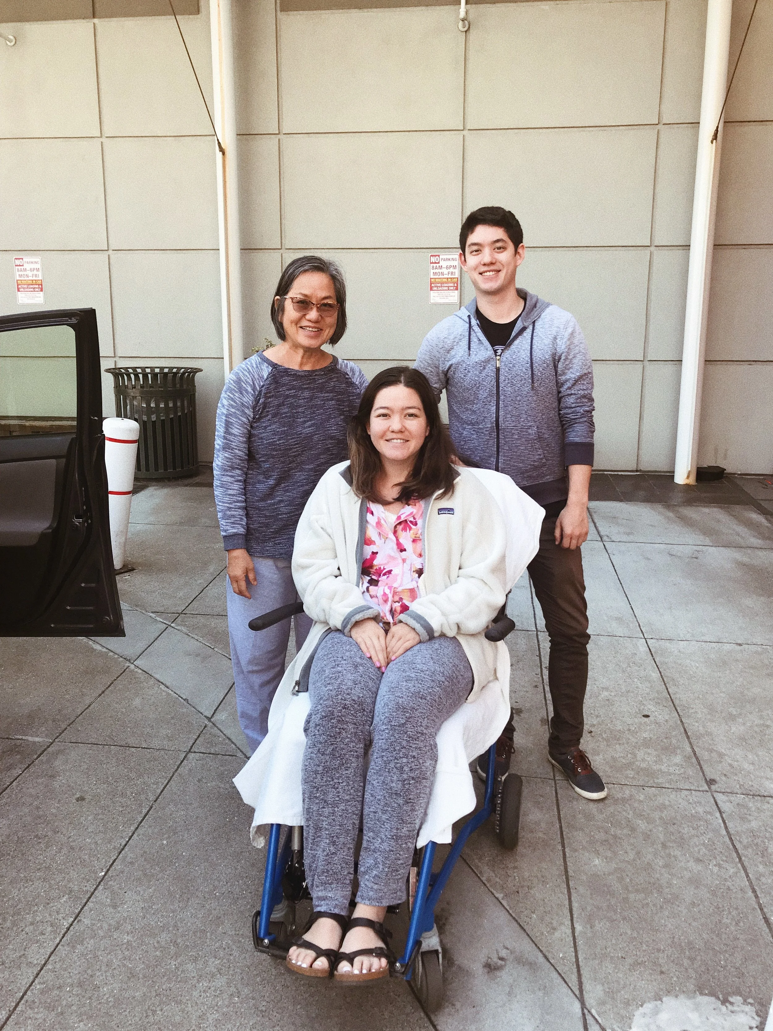 First time going home with Mom and Lance