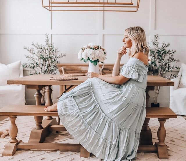 New arrivals from @vicidolls live in stories T O D A Y 💕💕 including this sweet maxi dress that would be perfect for family photos! Use code Laurag20 for 20% off. #vicidolls #vicidollscollection