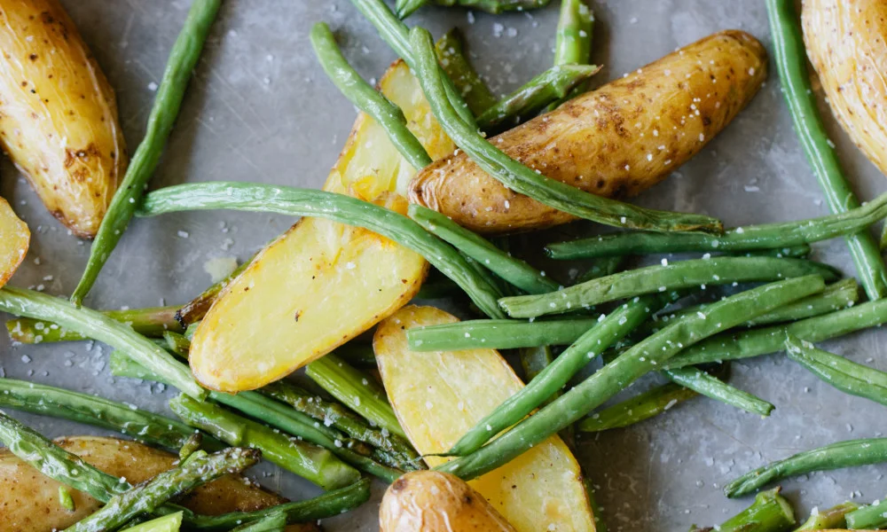 Oven Roasted Spring Vegetables