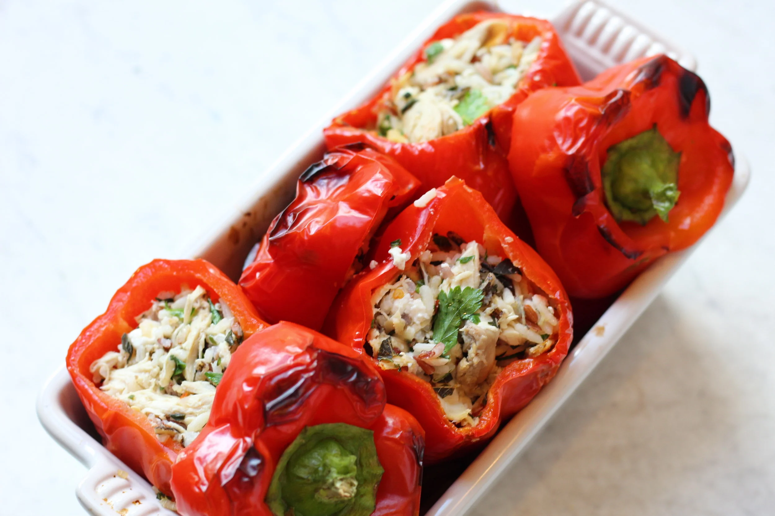 Easy Weeknight Stuffed Peppers 