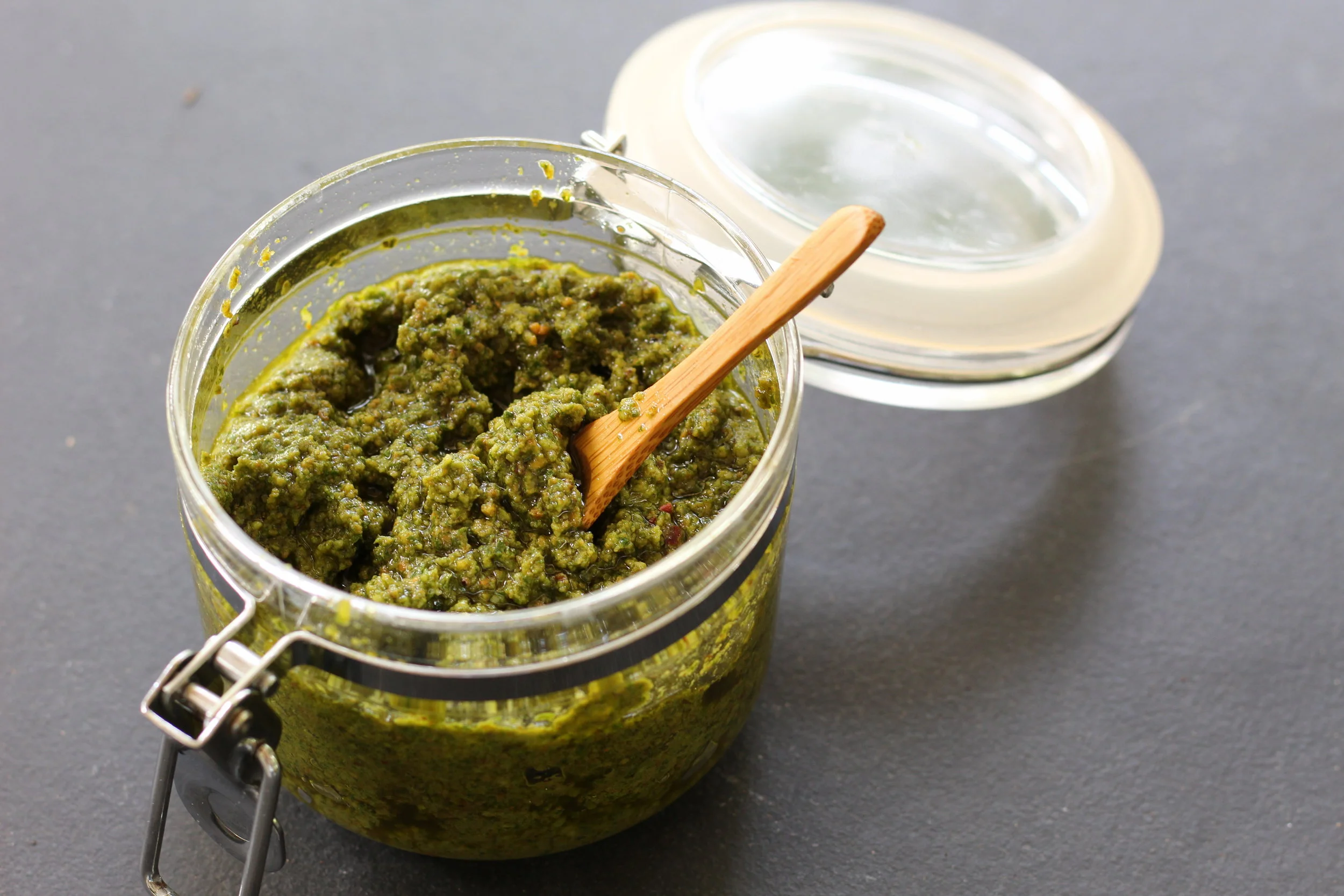 Pistachio Basil Pesto