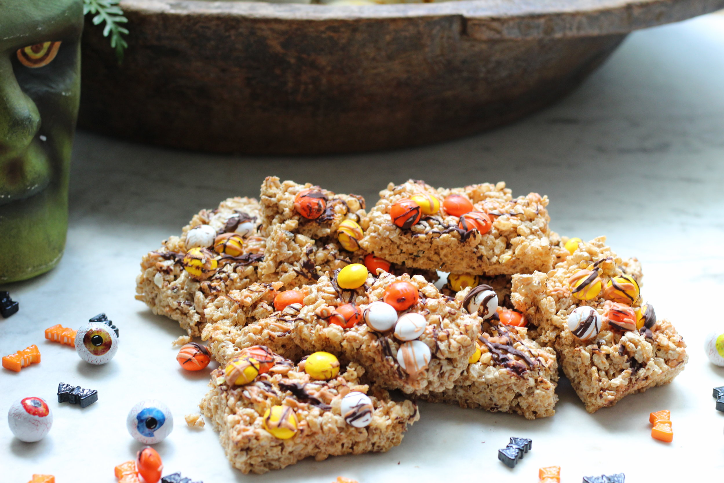 Butterscotch Rice Crispy Bars
