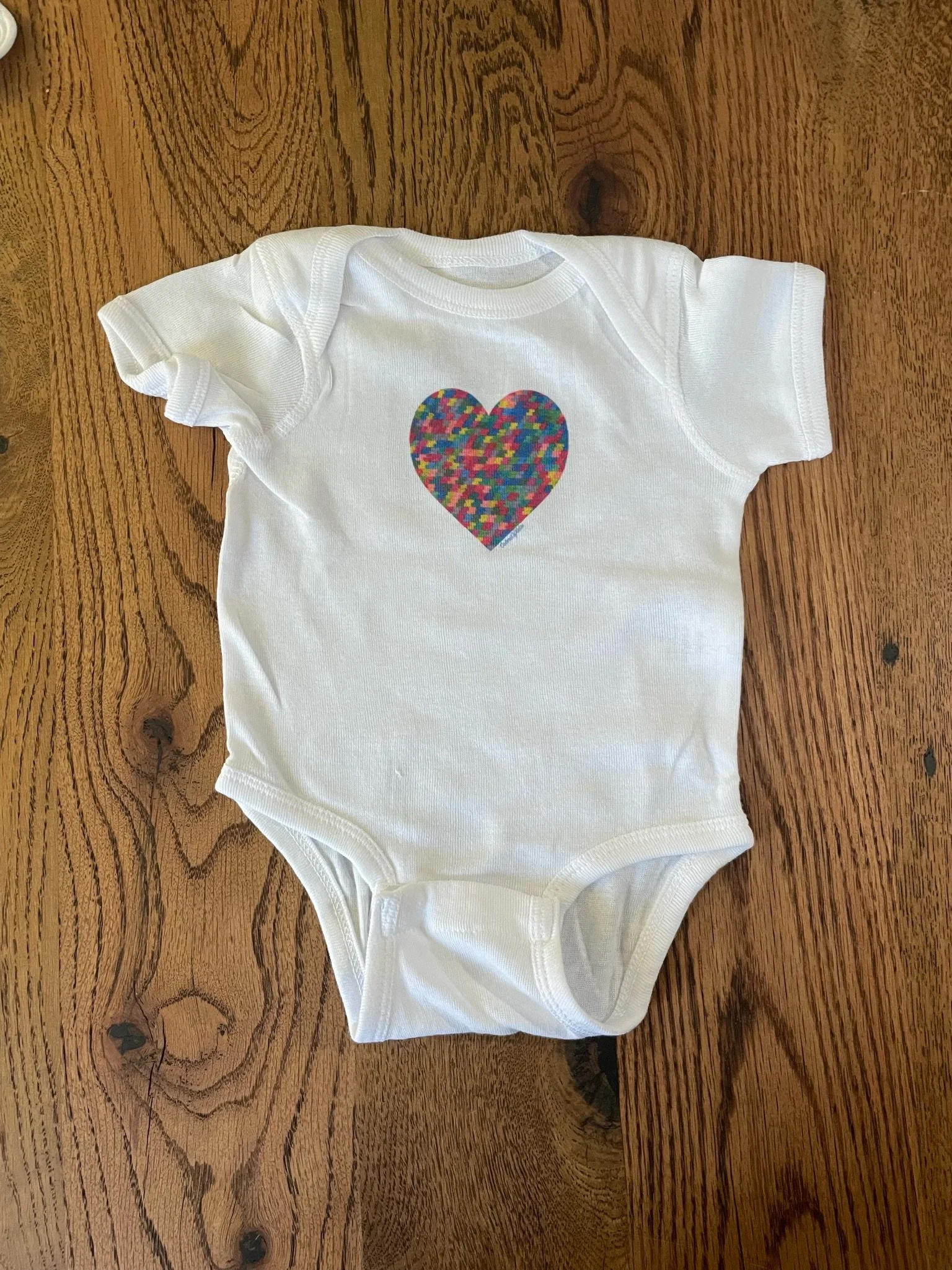 Heart Baby Onesie