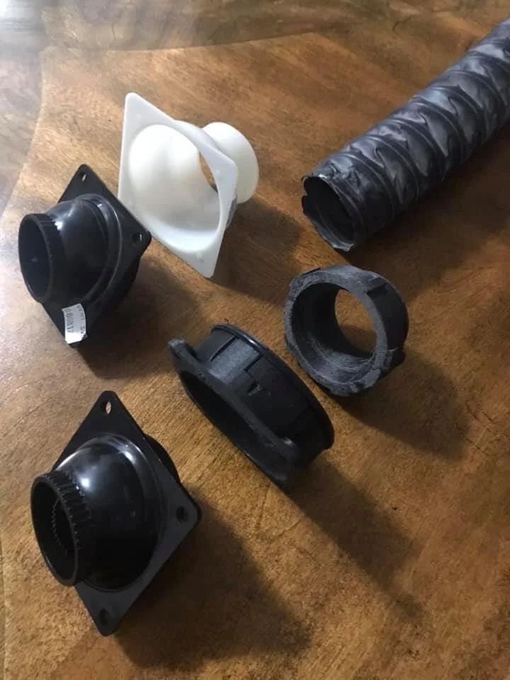 RV 8 Rear Seat Plenum Direct Replacement