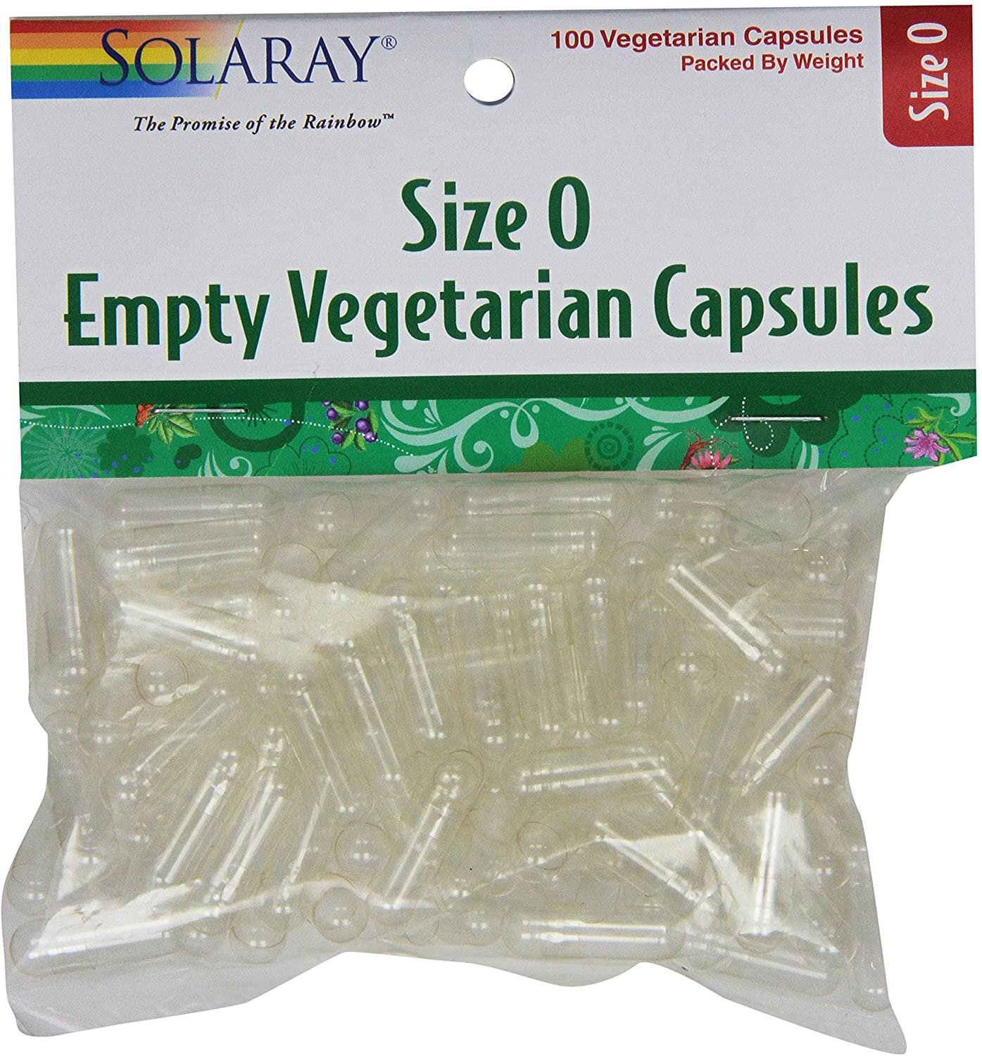 Solaray Empty Vegetarian Capsules
