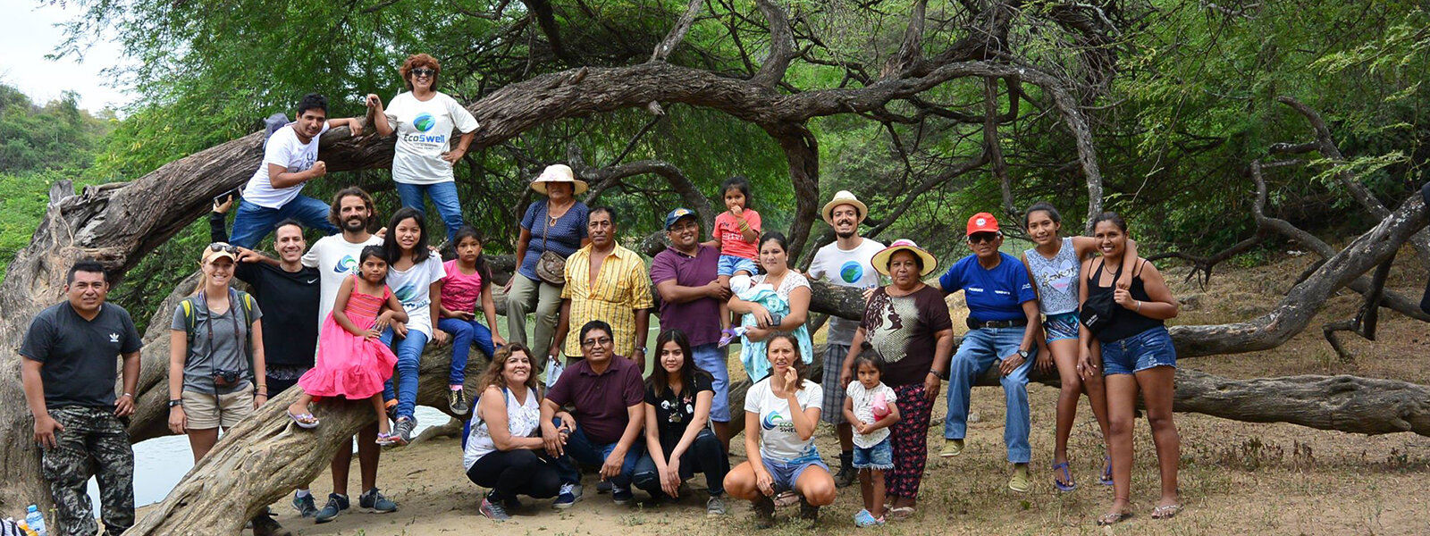 Lobitos community exchange trip to Rica Playa, Cerros de Amotape National Park, Tumbes.