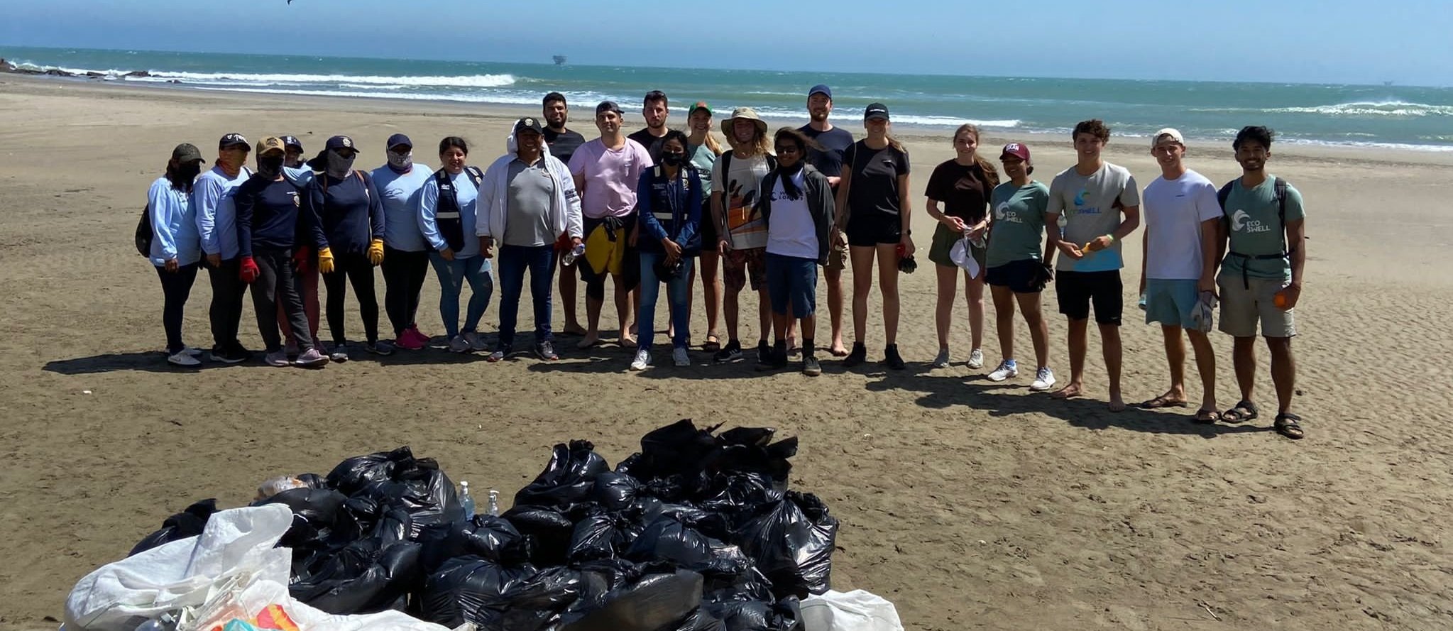 beach clean up waste management 