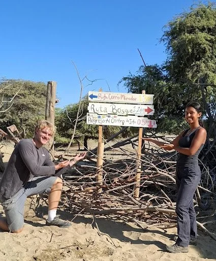 Alicia’s Life as a Reforestation Intern with EcoSwell in Lobitos, Peru