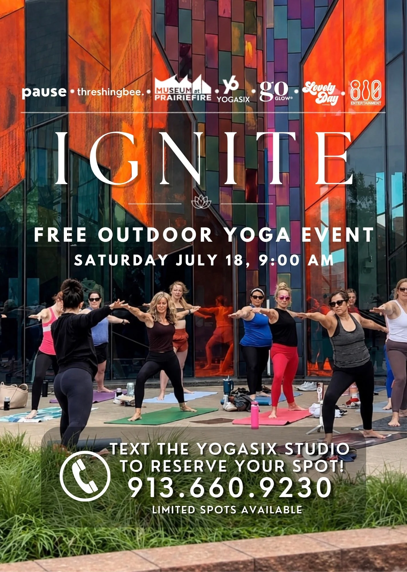 Ignite Yoga at the Museum at Prairiefire