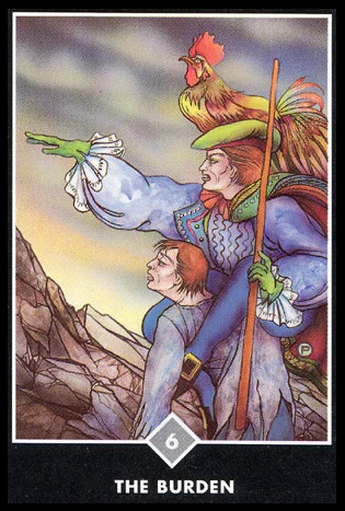 6 of Swords Understanding. New insights help to overcome old problems often leading to unconventional solutions. Feeling burdened with responsibilities, but doing the right thing to solve them. A keen ability to analyze and objectify information in order to explain to others. Solving problems by distancing one’s self in order to gain perspective and see both sides of the dilemma. A release of tension and anxiety after a period of strain. A journey or short trip.