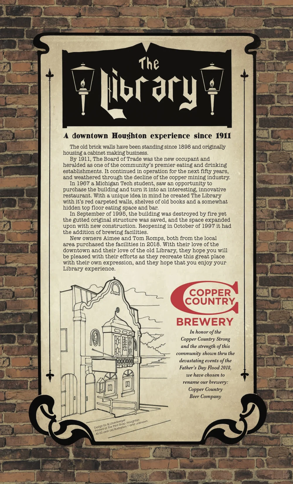 Menu The Library Houghton — The Library