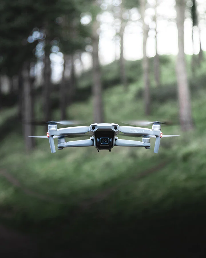 Location visit and drone filming