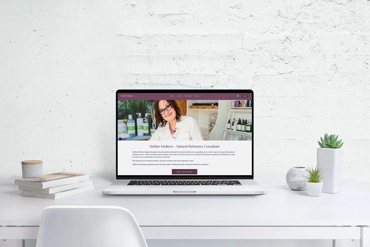 New website for Debbie Mulkern
