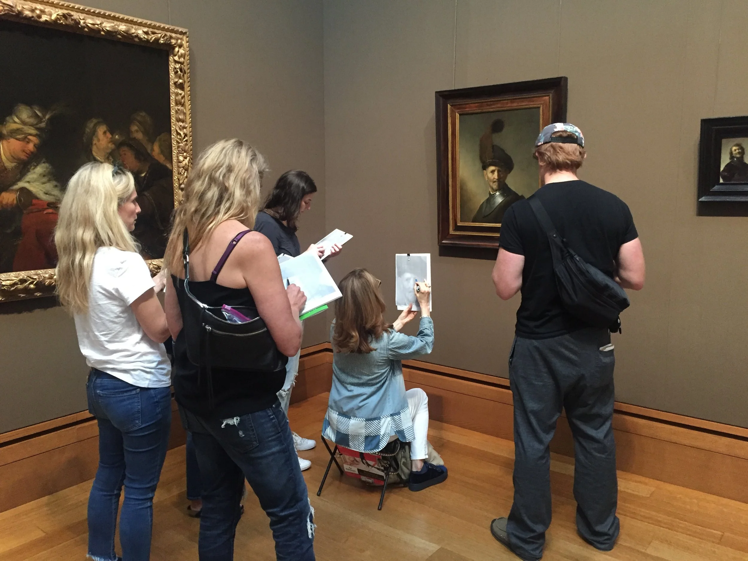 getty visit gallery.JPG