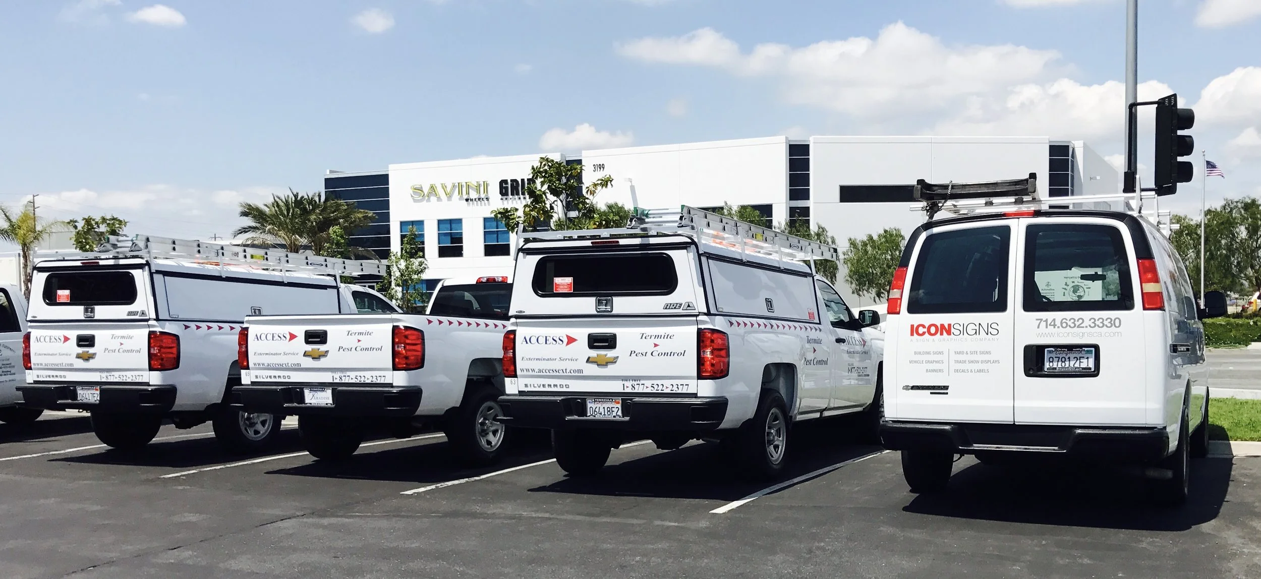 Vehicle Car Graphics Lettering Partial Wrap