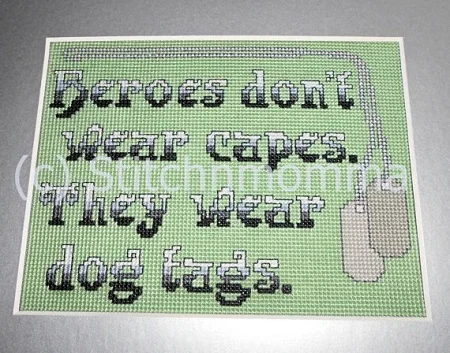 Heroes Cross Stitch Pattern
