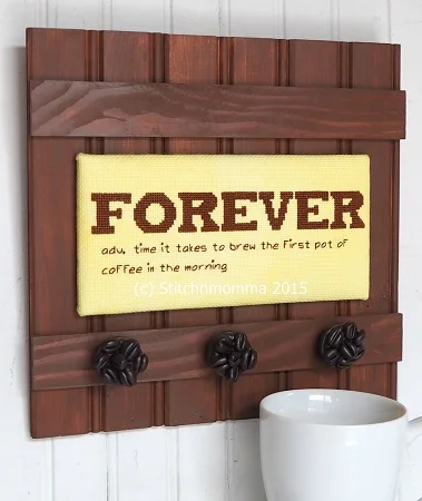 Modern Dictionary:  Forever Cross Stitch Pattern
