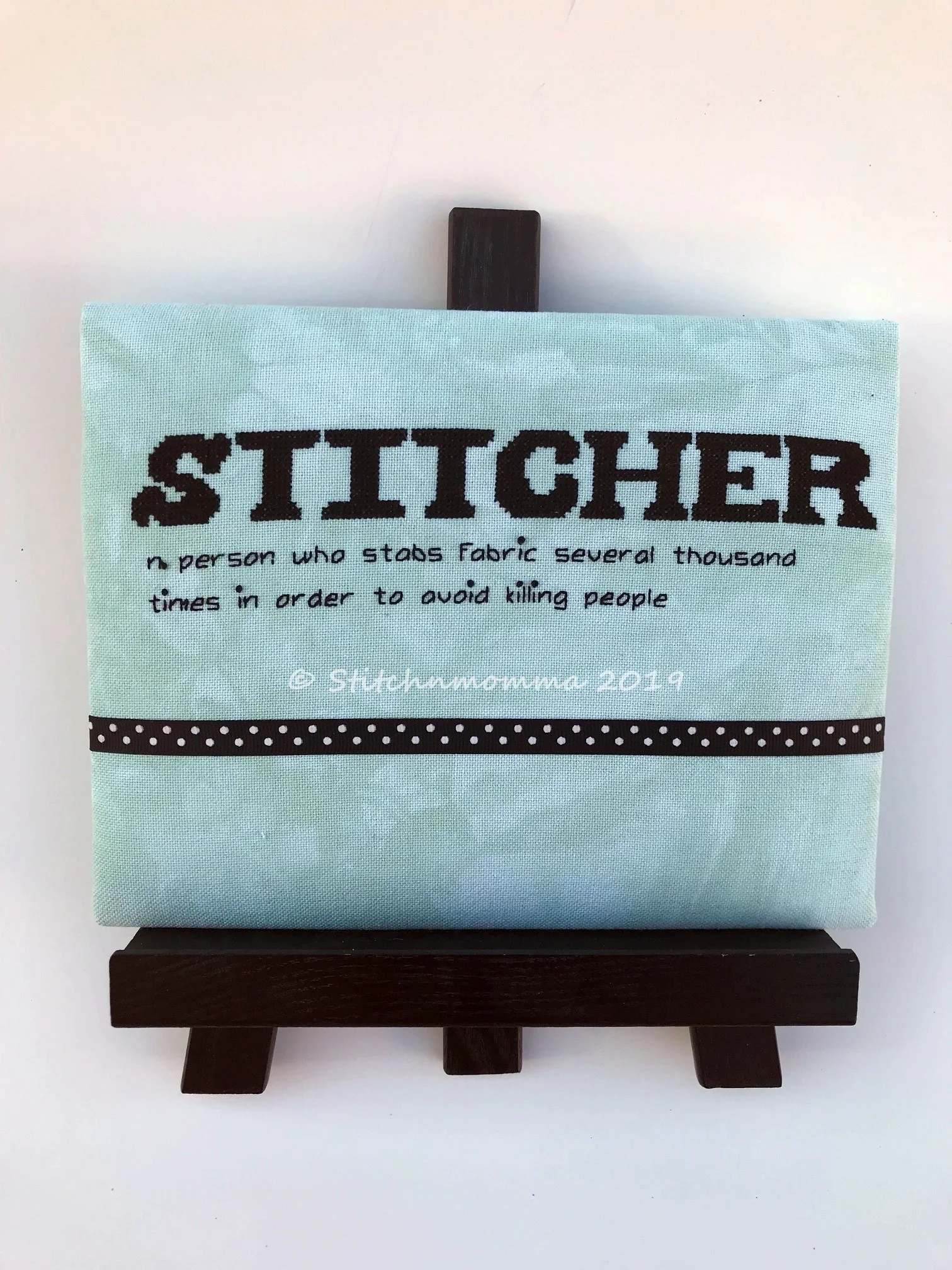 Modern Dictionary: Stitcher Cross Stitch Pattern