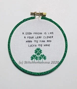Lucky Friend Magnificent Minis Cross Stitch Pattern