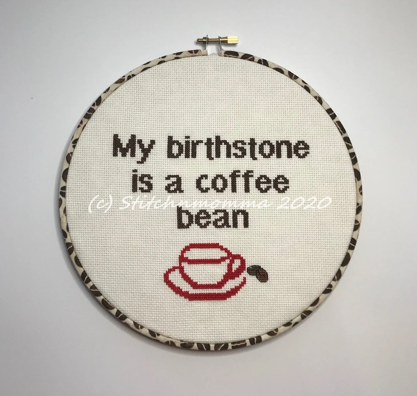 Coffee-isms #1 Cross Stitch Pattern