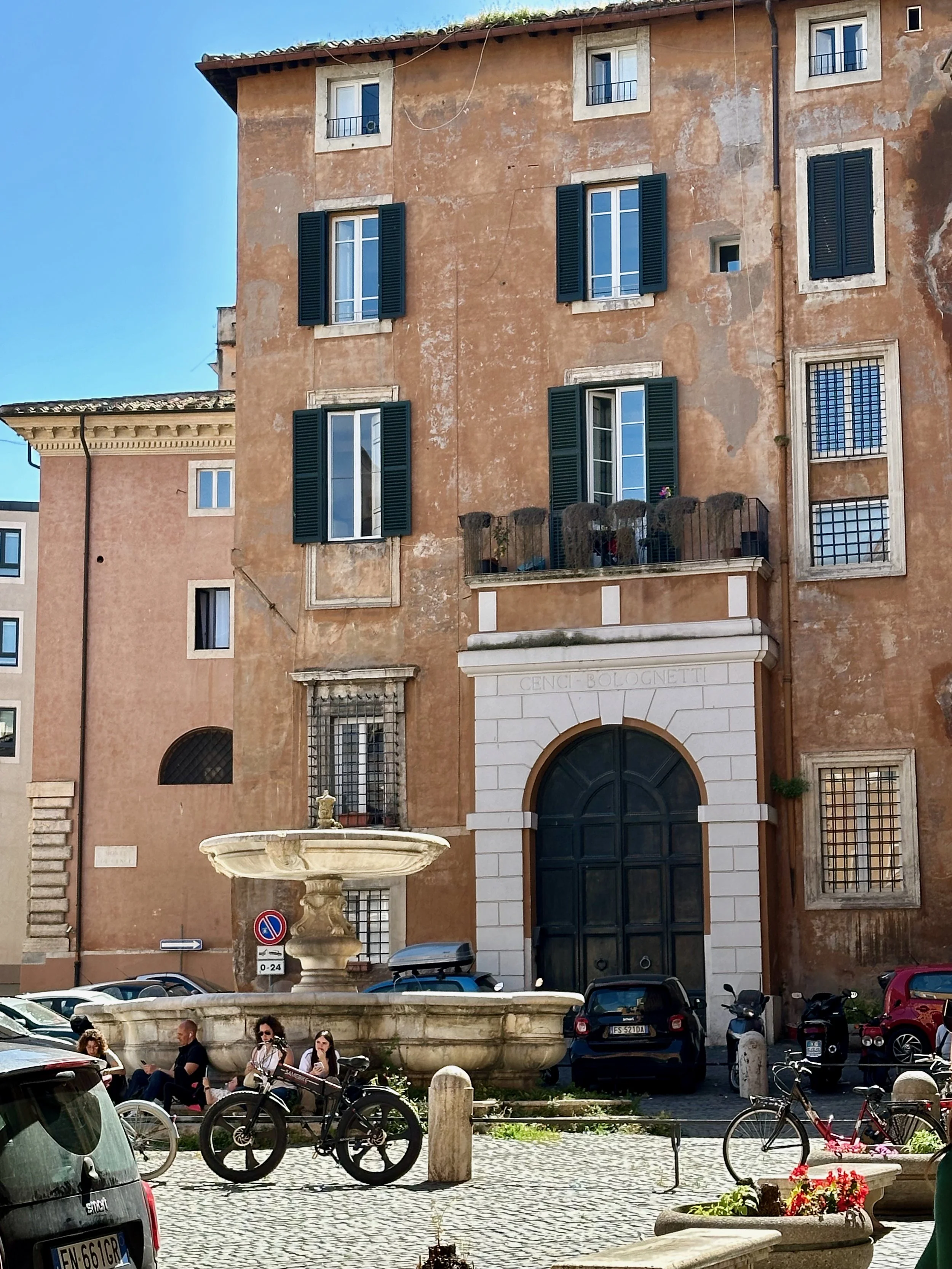 My view for the hour