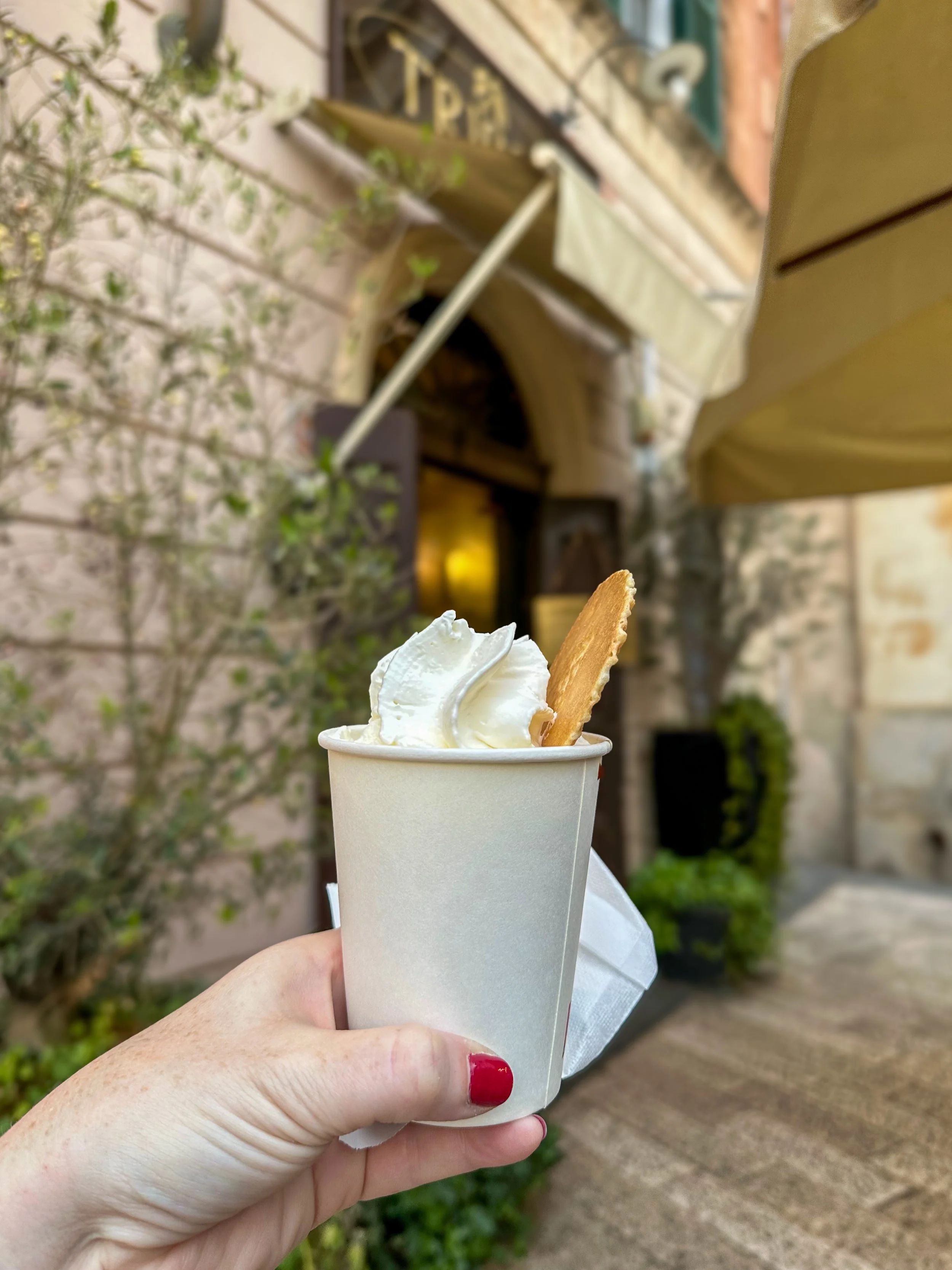 A particularly good affogato