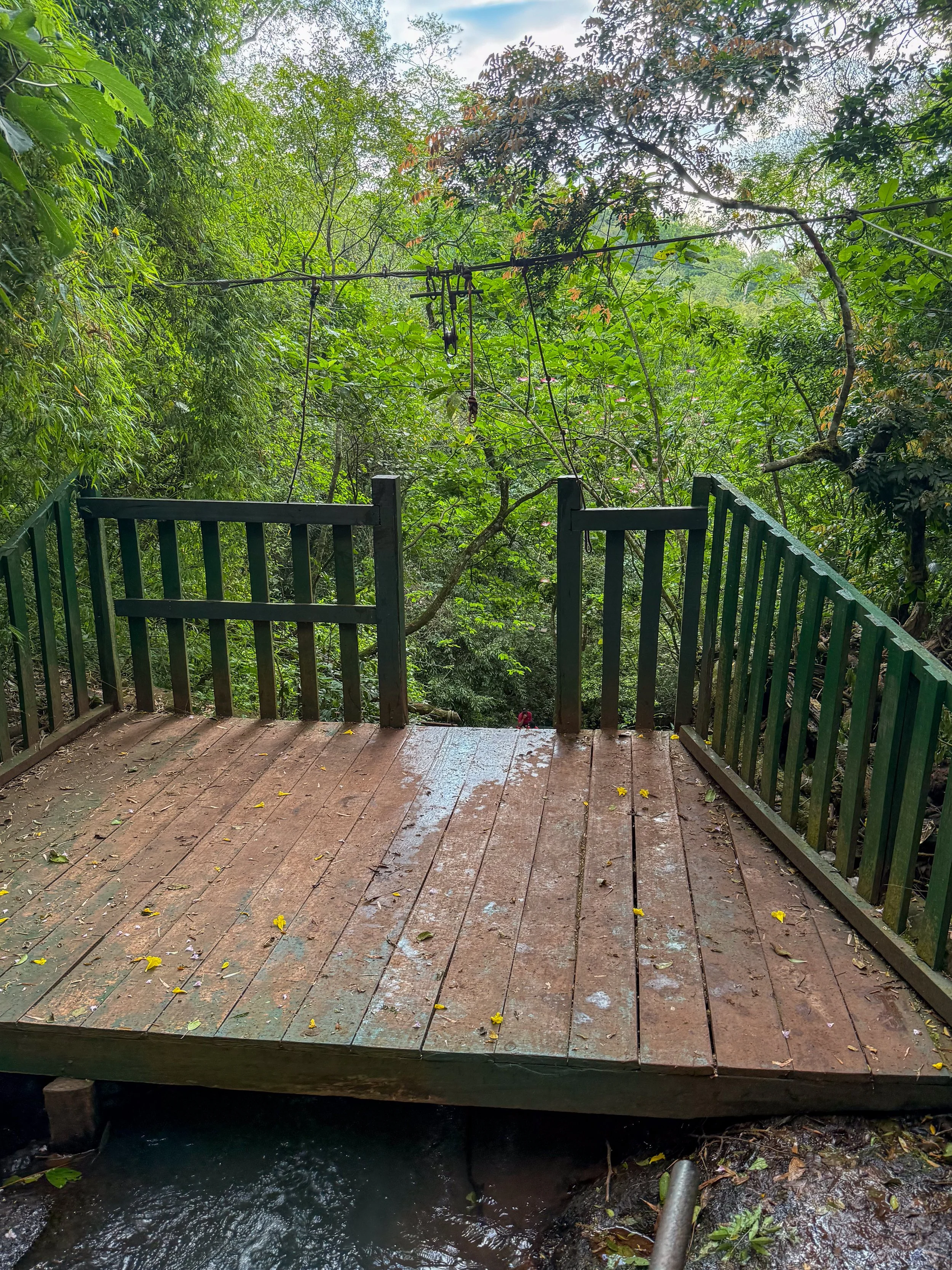 The starting platform