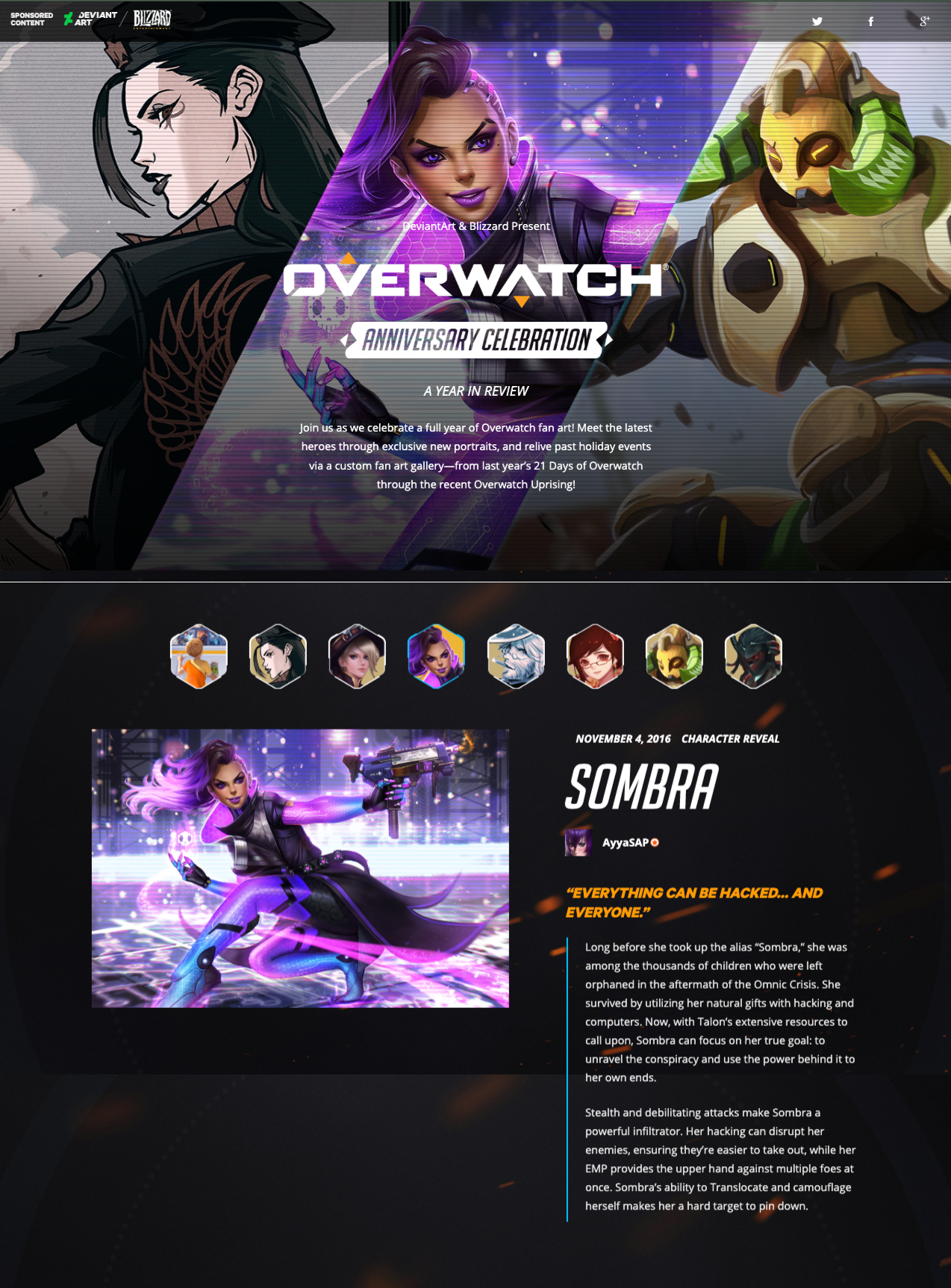 Overwatch Anniversary Celebration