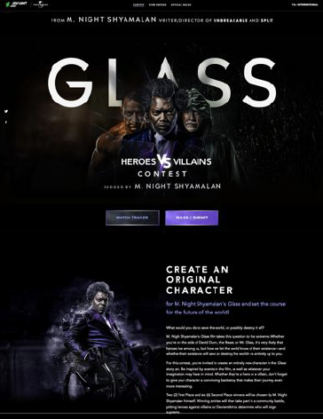 Glass Heroes vs Villains Contest