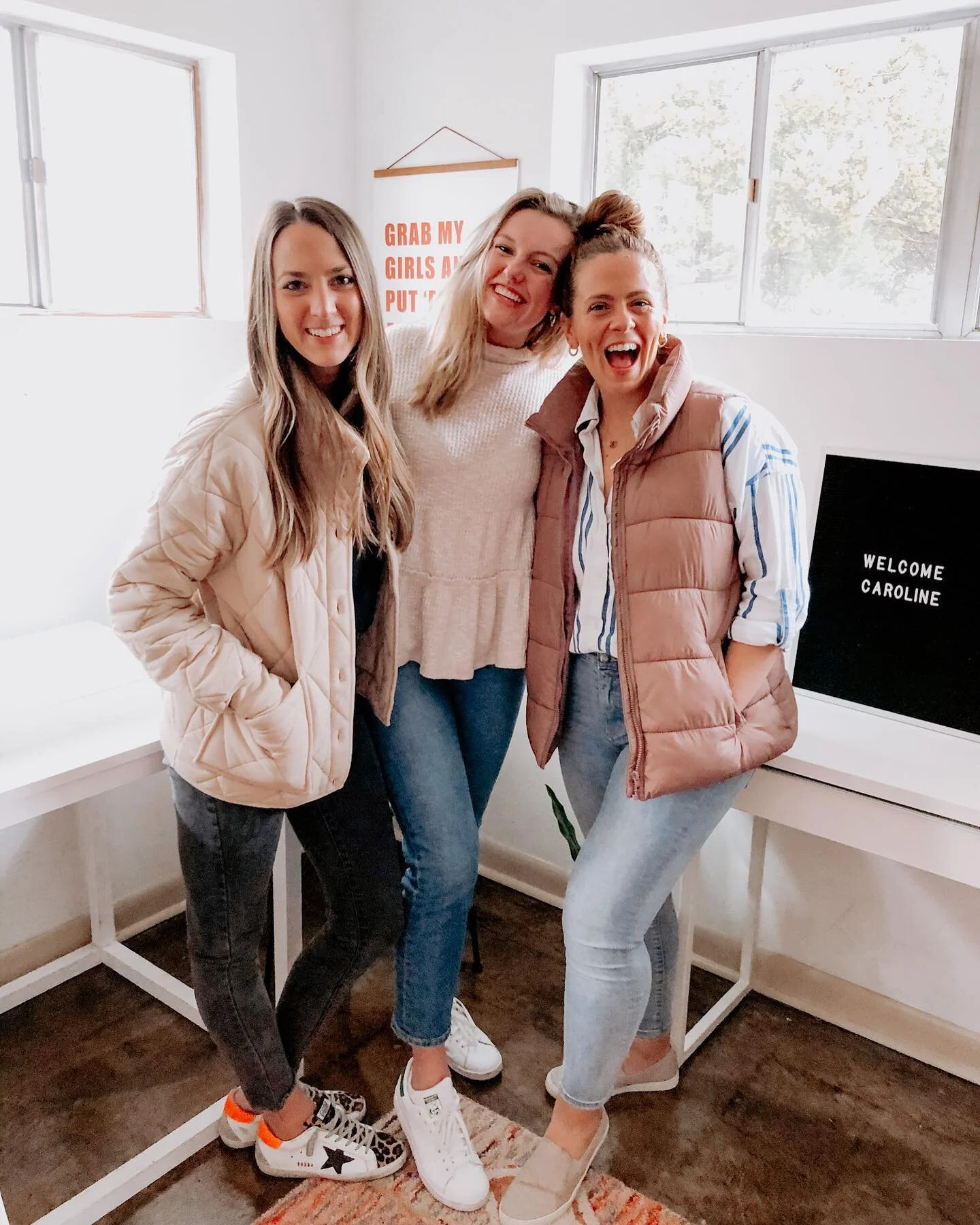 Meet my new coworkers! 🥳🚀

A few months ago I felt a dream to work for Jess + the @GoandTellGals team. I gave the goal a 5-10 year timeline. Little did I know that she would hire me just 3 months later. 🙌🏼

Here&rsquo;s to glory getting and mirac