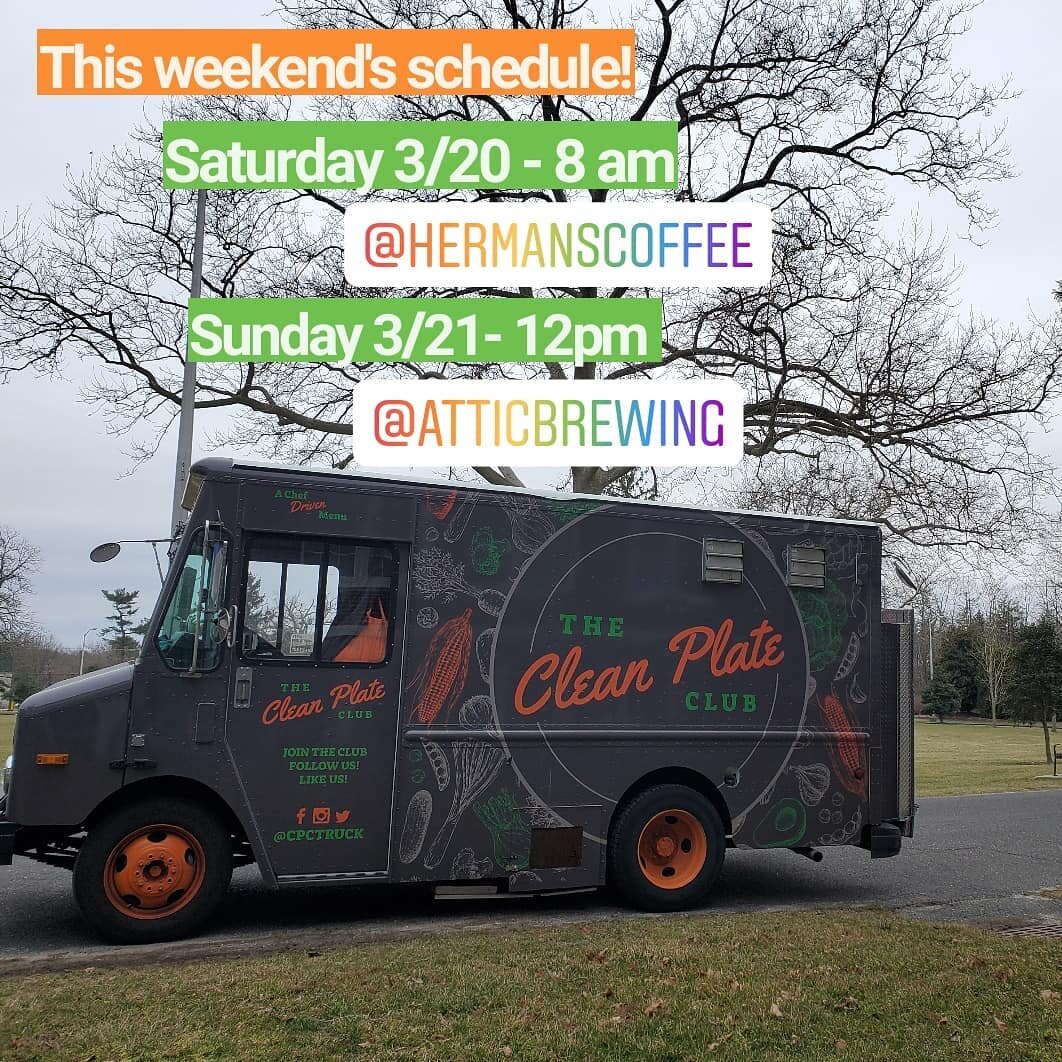 Pssst..... you've  got two chances to catch us this weekend !

Saturday we'll be at @hermanscoffee at 8am!

Sunday we start at @atticbrewing at noon with the Germantown Outdoor Market!

If you're  not getting  your corned beef fix tonight- come find 