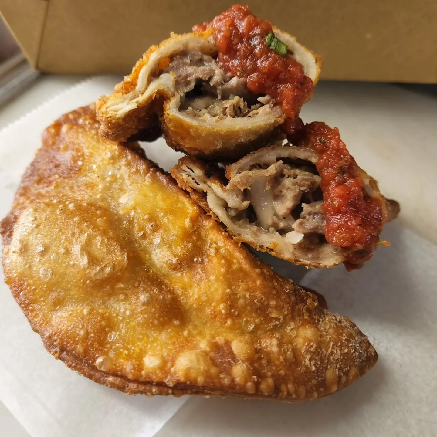 If you're  spending your Sunday missing football.. same.

Remember when Sundays meant cheeseteak empanadas, spinach dip, wings, and yelling at the TV? 
Good news- next week it's  back. So be prepared!

Pre‑order your Super Bowl Sunday spread from us,