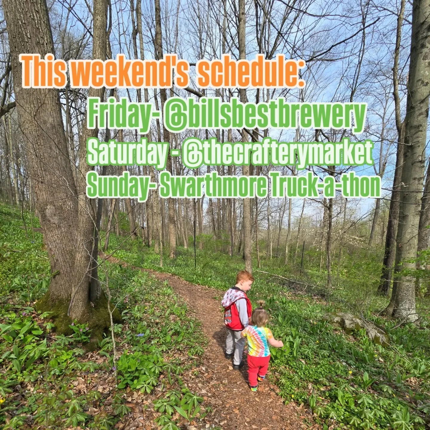 These kids foraged for ramps just for you. 
You can snag them this weekend on a grilled cheese. We're  rocking a mozzarella, roasted red pepper, &amp; ramp pesto grilled cheese all weekend long. Lots of other  deliciousness too.

Friday @billsbestbre