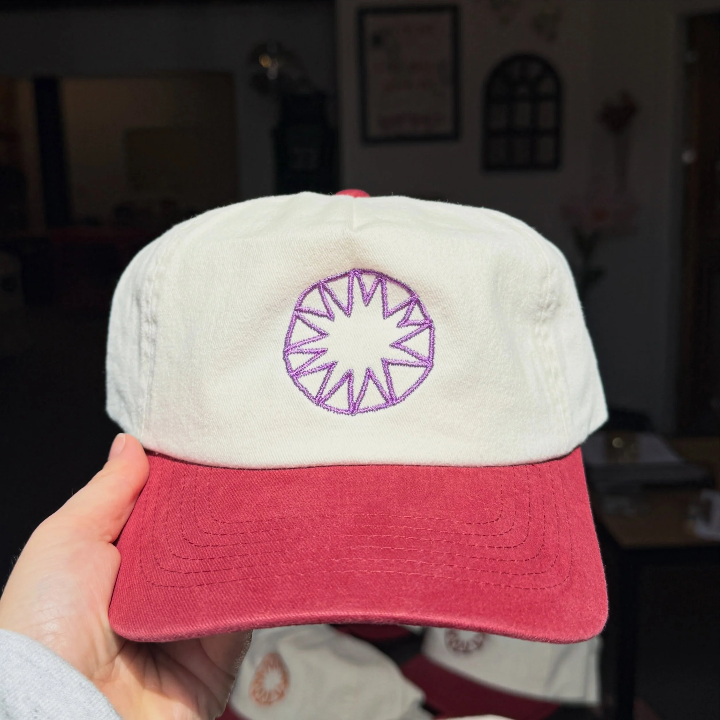 8 different color combos for these @localnoonshop caps! Along with their staple nylon surf caps anddddd a new north shore design 🌞