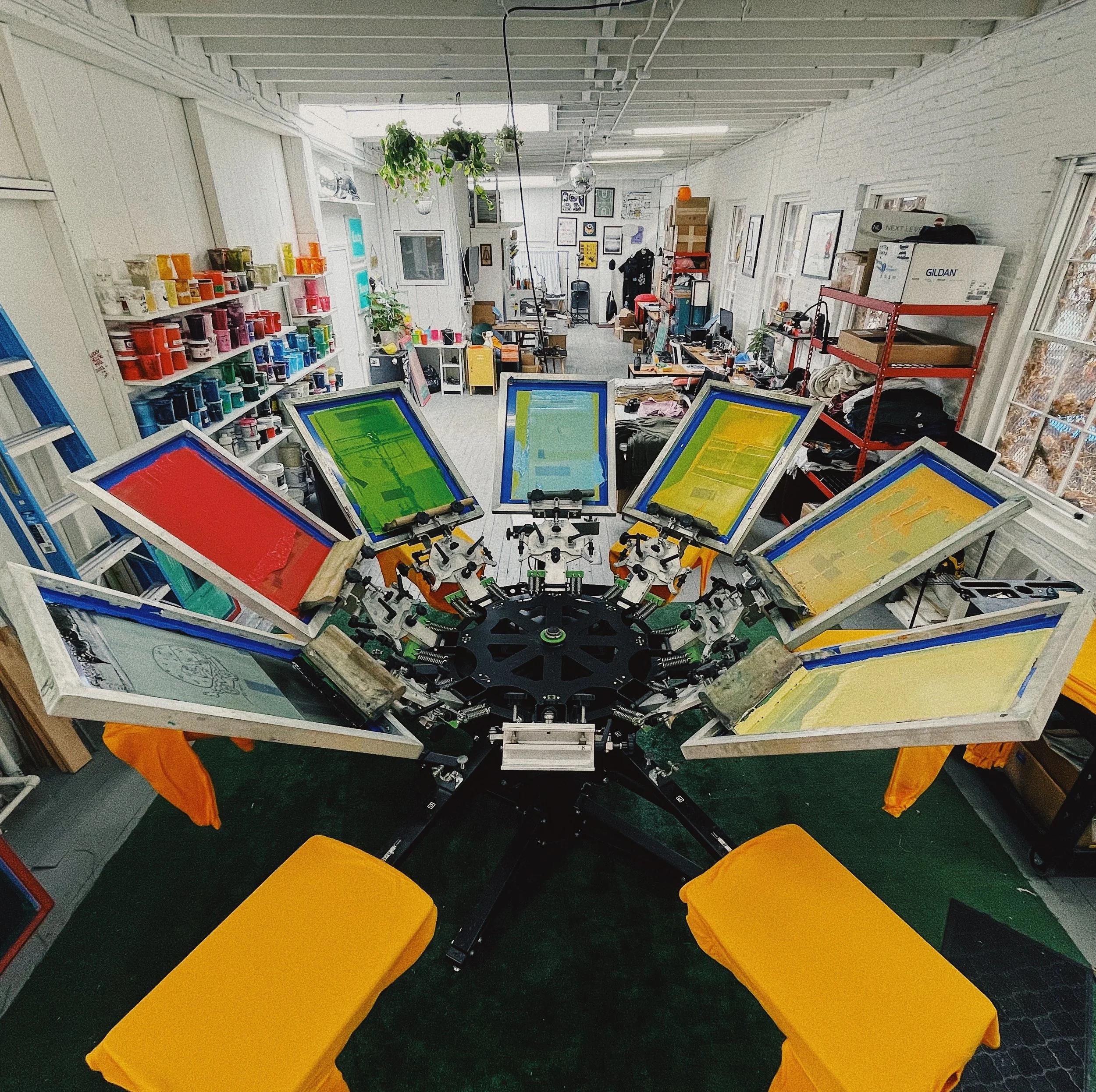 Custom Screen Printing + Design x Lucky House MFG x Boston, Salem MA