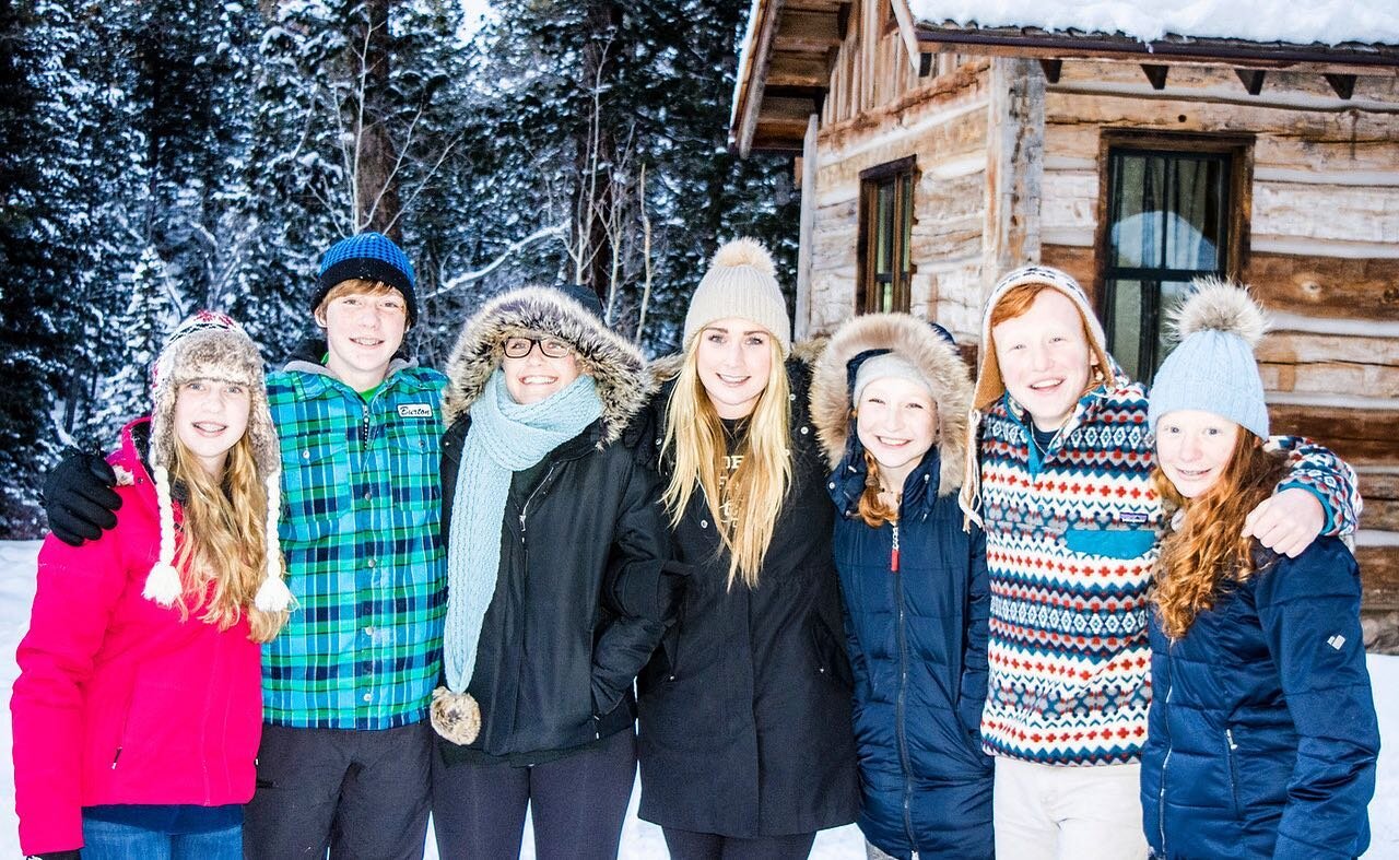 Day 6 of 10 &quot;Senior Parent Challenge.&quot; I will post a picture a day of my senior, @aepreston 10 days, 10 pics!! 
Out in the 🥶 with the cousins &amp; siblings ❤️

#2023seniorparentchallenge