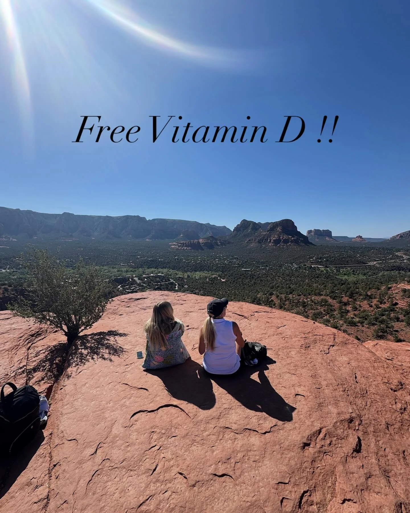 Vitamin C for free!! Just 10-15 minutes a day of sun ☀️ exposure during midday may help the body produce enough D to avoid deficiency 🎉🎉🎉 
This really works in the late spring and summer and ideally we expose as much skin as possible 👙 🩳 with no