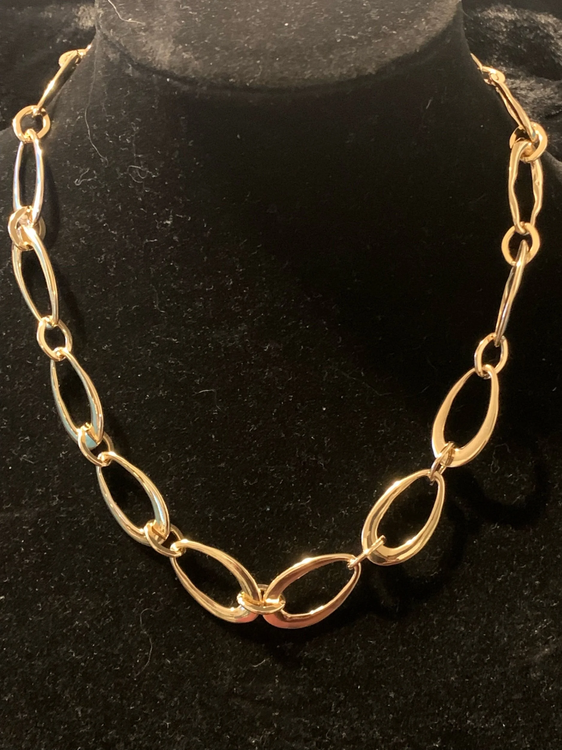 Diamond Ladies Link Chain Necklace