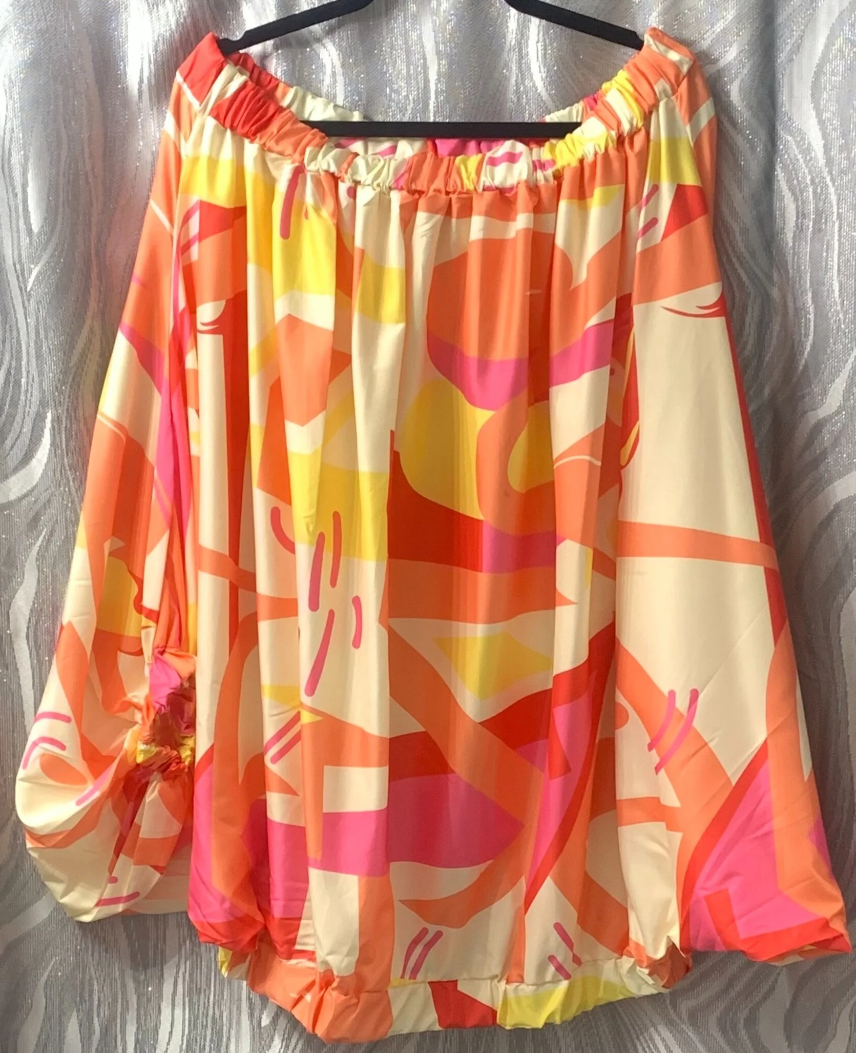 Diamond Floral Bubble Dress