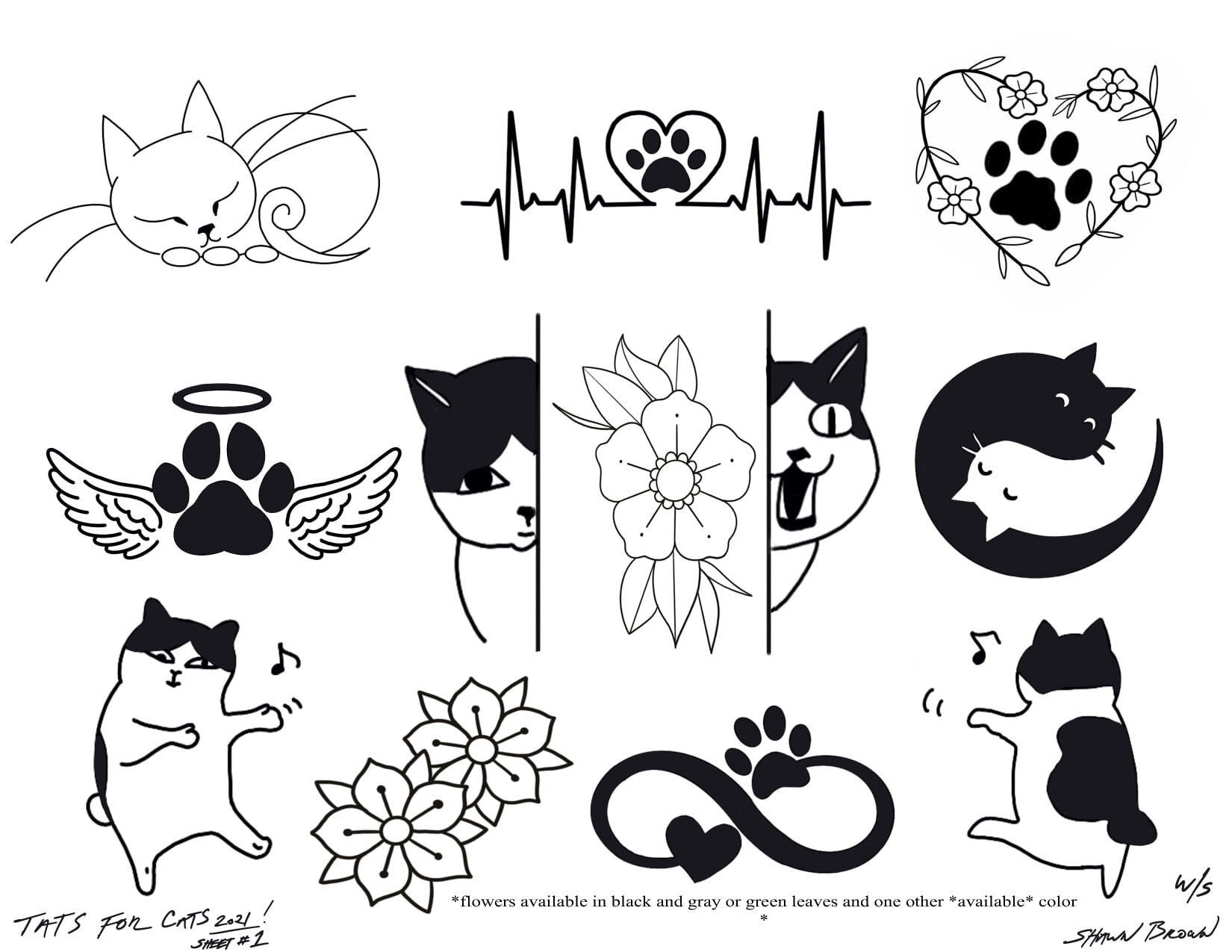 Tats for Cats  A Cats Life Rescue