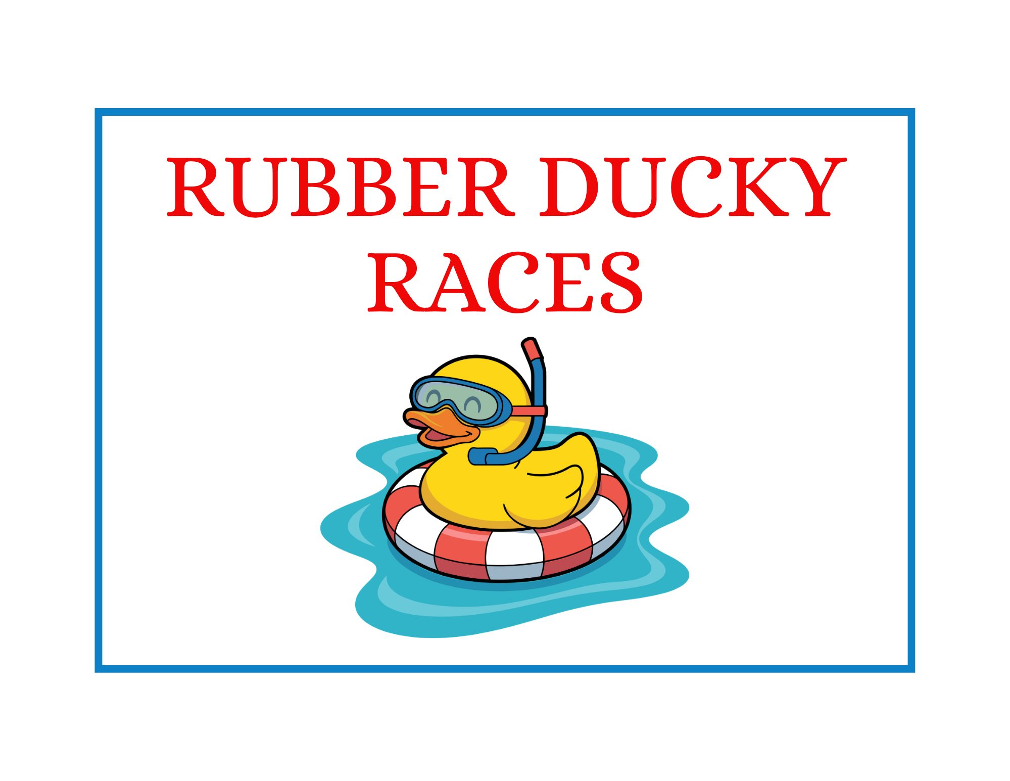 Rubber Ducky Races