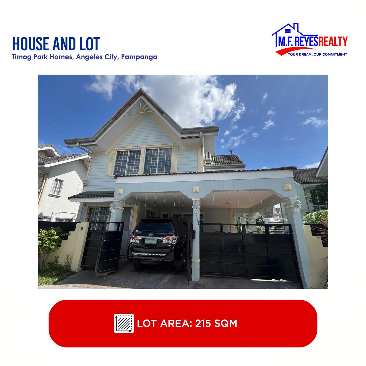 FOR SALE | Utah - 3BR House at Timog Park Homes, Angeles City