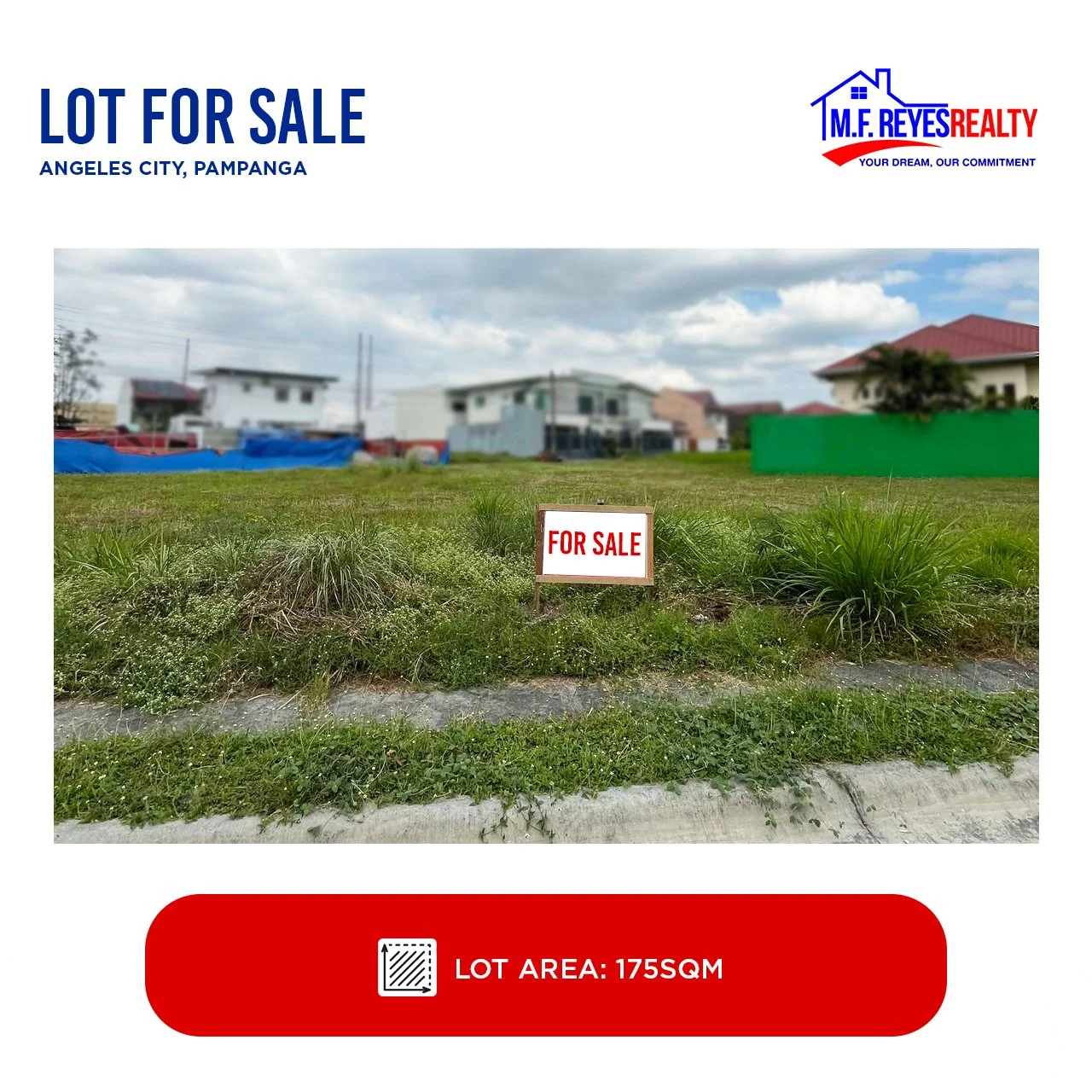 SOLD | 175 sqm L30 | Forest Parkhomes South, Barangay Pampang, Angeles City