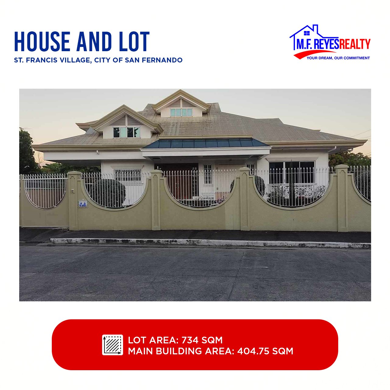 SOLD! | Elegant 2-Storey House and Lot in St. Francis Village, San Fernando, Pampanga