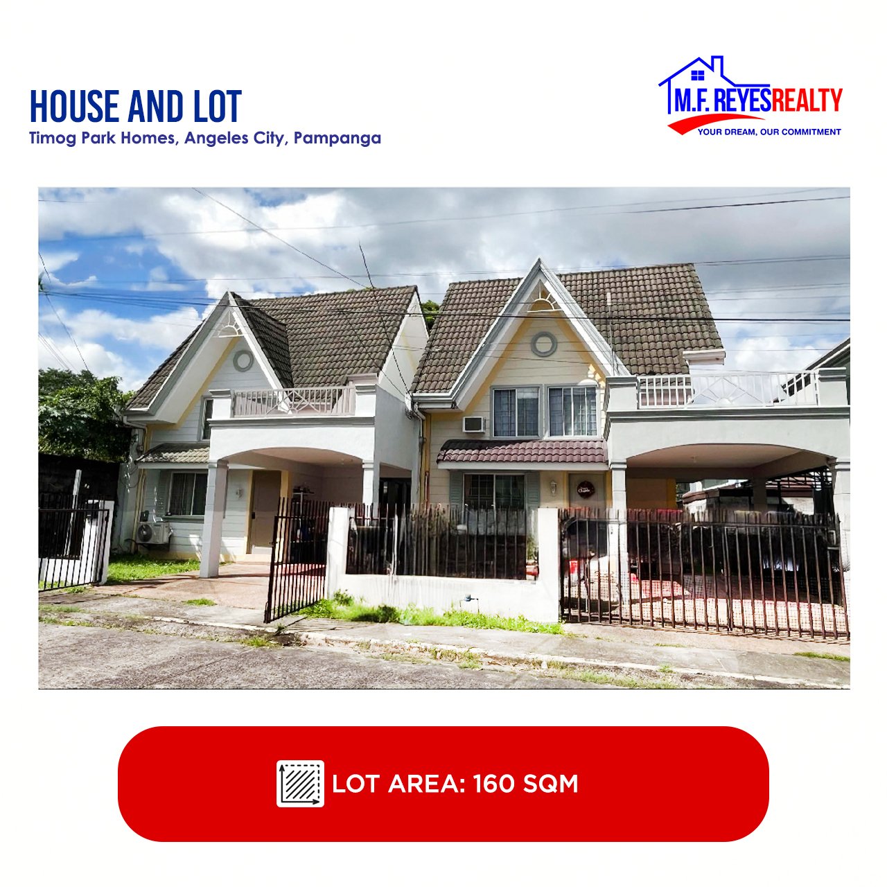 FOR SALE | Michigan - 3BR House at Timog Park Homes, Angeles City