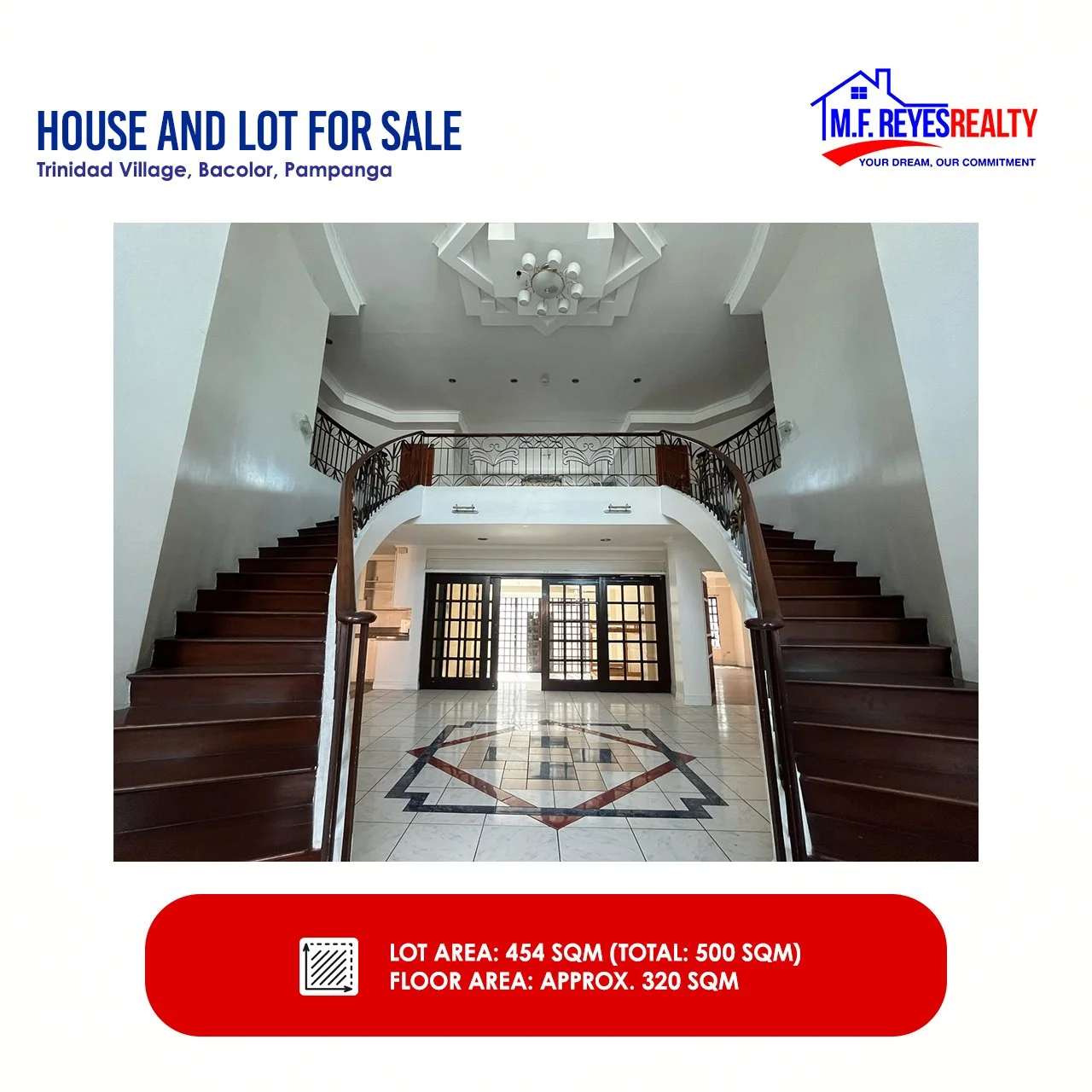 FOR SALE | A Stunning Home of Classic Charm in Trinidad Village, Bacolor, Pampanga