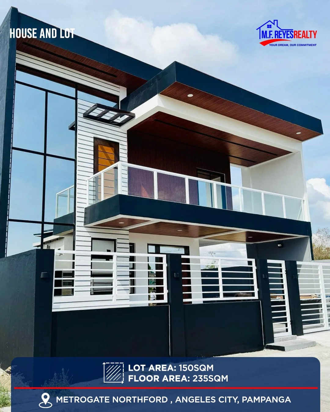 FOR SALE | 4BR House and Lot at Metrogate Northford, Angeles City