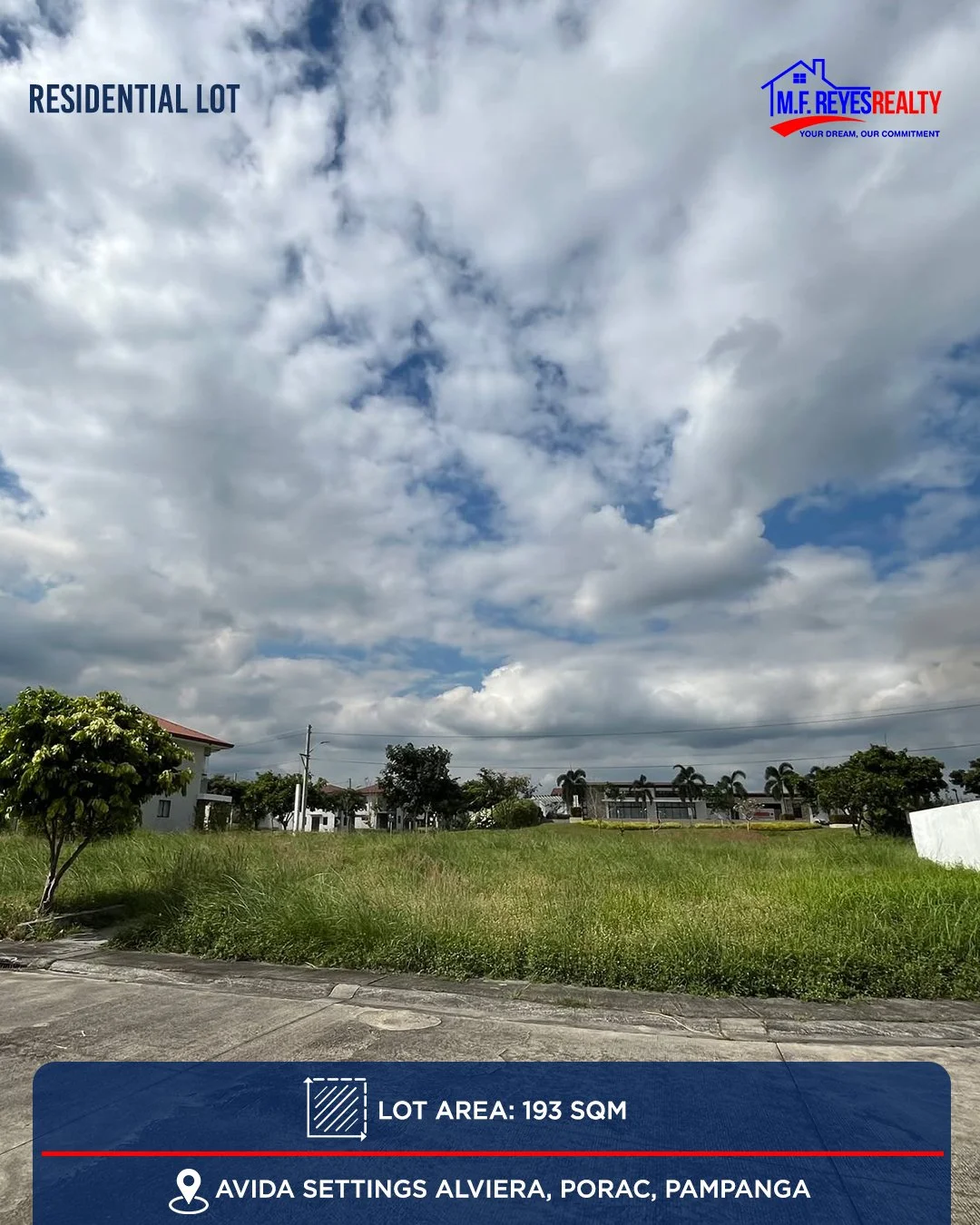 FOR SALE | 193 sqm Lot at Avida Settings Alviera, Porac, Pampanga