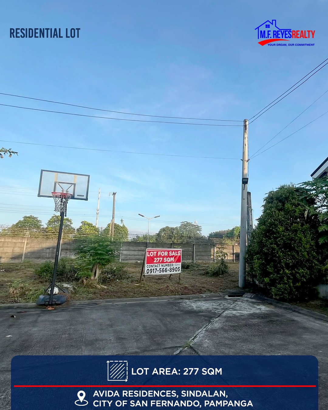 FOR SALE | 277 sqm Lot at Avida Residences, City of San Fernando, Pampanga