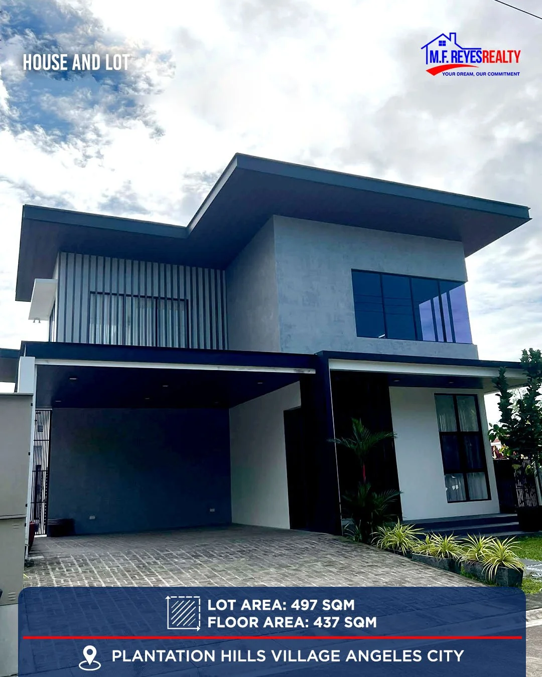FOR SALE | Modern 4BR Home in Plantation Hills, Angeles City.
